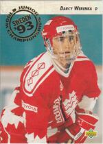 1992 Upper Deck Base Set #594 Darcy Werenka