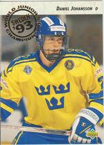 1992 Upper Deck Base Set #599 Daniel Johansson