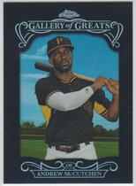 2015 Topps Chrome Gallery of Greats #GGR-20 Andrew Mccutchen