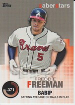 2014 Topps Saber Stars #SST-15 Freddie Freeman