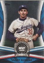 2017 Topps Update MVP Award Winners #MVP-6 Sandy Koufax