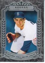 2014 Topps Before They Were Great #BG-11 Sandy Koufax