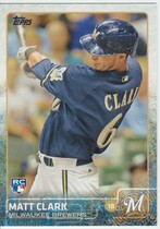 2015 Topps Base Set Series 2 #640 Matt Clark