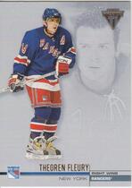 2001 Pacific Titanium Retail #92 Theo Fleury