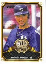 2014 Topps 50 Years of the Draft #50YD-7 Derek Jeter
