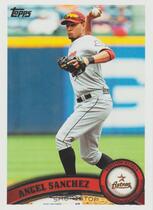 2011 Topps Update #US46 Angel Sanchez