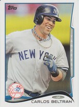 2014 Topps Base Set Series 2 #593 Carlos Beltran