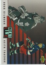 1993 Upper Deck Next in Line #NL5 Doug Gilmour|Keith Tkachuk