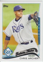 2014 Topps Base Set Series 2 #383 Chris Archer