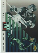 1993 Upper Deck Next in Line #NL2 Brett Hull|Patrick Poulin