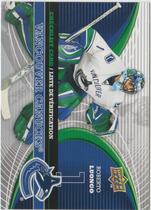 2008 Upper Deck McDonalds Canadian Goalie Checklist #CL-VAN Roberto Luongo