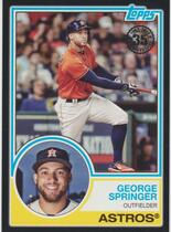 2018 Topps 1983 Topps Black #83-80 George Springer