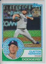 2018 Topps 1983 Topps Silver #10 Clayton Kershaw