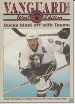 2000 Pacific Vanguard Press East/West #2 Teemu Selanne
