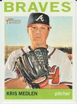 2013 Topps Heritage #400 Kris Medlen
