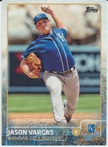 2015 Topps Base Set #179 Jason Vargas