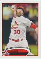 2012 Topps Base Set Series 2 #434 Jason Motte