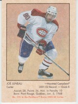 2002 Parkhurst Retro Minis #176 Joe Juneau