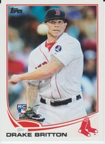 2013 Topps Update #US144 Drake Britton
