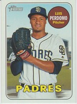 2018 Topps Heritage #499 Luis Perdomo