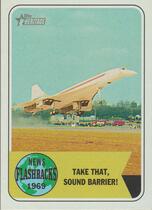 2018 Topps Heritage News Flashbacks #NF-6 Concorde Test Flight