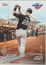 2018 Topps Opening Day Before Opening Day #BOD-BP Buster Posey
