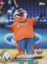 2018 Topps Opening Day Mascots #M-12 Billy The Marlin