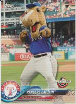 2018 Topps Opening Day Mascots #M-24 Rangers Captain