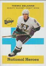 2000 Upper Deck Vintage National Heroes #NH2 Teemu Selanne