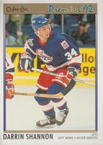 1991 O-Pee-Chee OPC Premier #146 Darrin Shannon