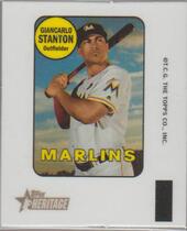 2018 Topps Heritage 1969 Topps Decals #5 Giancarlo Stanton