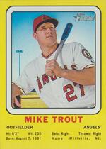 2018 Topps Heritage 1969 Collector Cards #69CC-MT Mike Trout