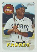 2018 Topps Heritage #500 Jose Pirela