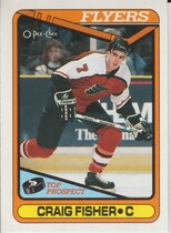 1990 O-Pee-Chee OPC Base Set #126 Craig Fisher