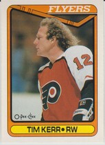 1990 O-Pee-Chee OPC Base Set #210 Tim Kerr