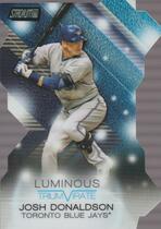 2015 Stadium Club Triumvirates Luminous #T-9A Josh Donaldson