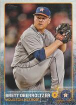 2015 Topps Base Set Series 2 #673 Brett Oberholtzer