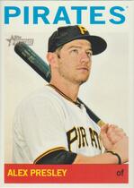 2013 Topps Heritage #401 Alex Presley