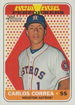 2018 Topps Heritage New Age Performers #NAP-4 Carlos Correa