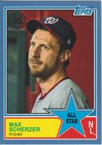 2018 Topps 1983 Topps All-Stars Blue #83AS-20 Max Scherzer