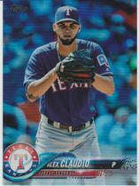 2018 Topps Rainbow Foil Series 2 #404 Alex Claudio