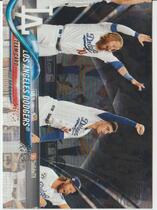 2018 Topps Black Series 2 #625 Los Angeles Dodgers