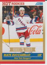 2010 Score Rookies & Traded Gold #610 Mats Zuccarello
