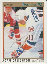 1991 O-Pee-Chee OPC Premier #171 Adam Creighton