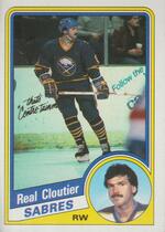 1984 Topps Base Set #15 Real Cloutier