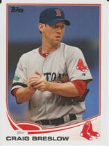 2013 Topps Base Set #32 Craig Breslow