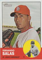 2012 Topps Heritage #336 Fernando Salas