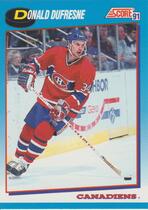 1991 Score Canadian (Bilingual) #392 Donald Dufresne