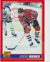 1991 Score Hot Cards #10 Jeremy Roenick
