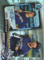 2017 Topps Chrome Bowman Then & Now #BTN-5 Ryan Braun